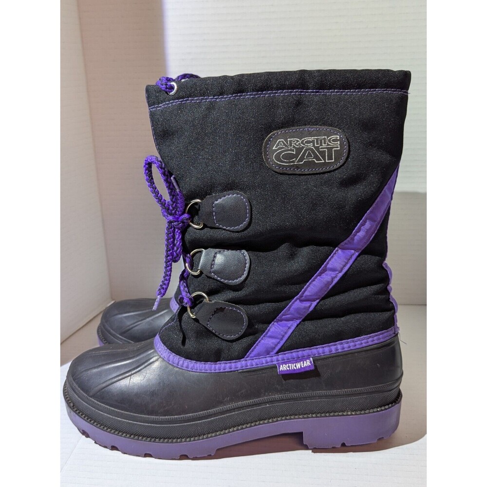 Arctic Cat Arcticwear Mens Size 8 Boots Winter Snowmobile Thermal Lining - Picture 4 of 7